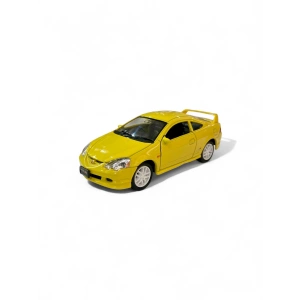 Welly 1/36 Honda Integra TYPE-R Sarı (Çek Bırak)