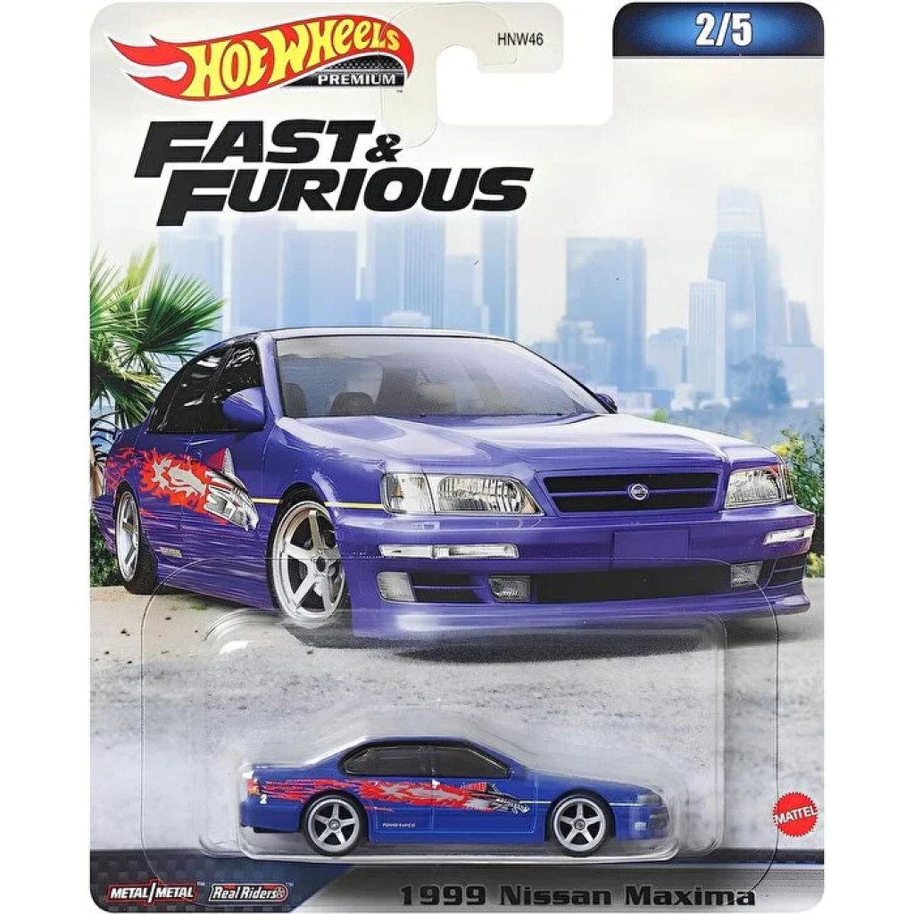 Hot Wheels Premium Fast & Furious 1999 Nissan Maxima