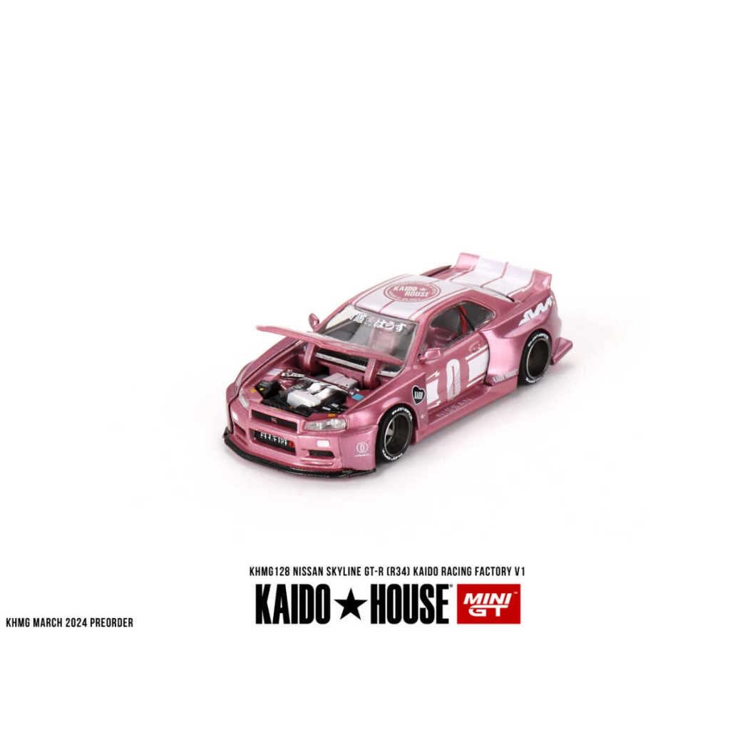Mini Gt 1/43 Ignition Model Nissan LB-ER34 Super Silhouette