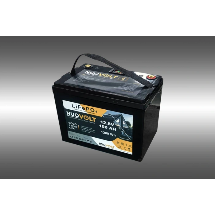 NUOVOLT 100AH 12.8V LİTYUM BATARYA