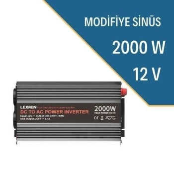 LEXRON 2000W-12V MODİFİYE SİNÜS İNVERTER