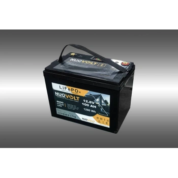NUOVOLT 100AH 12.8V LİTYUM BATARYA