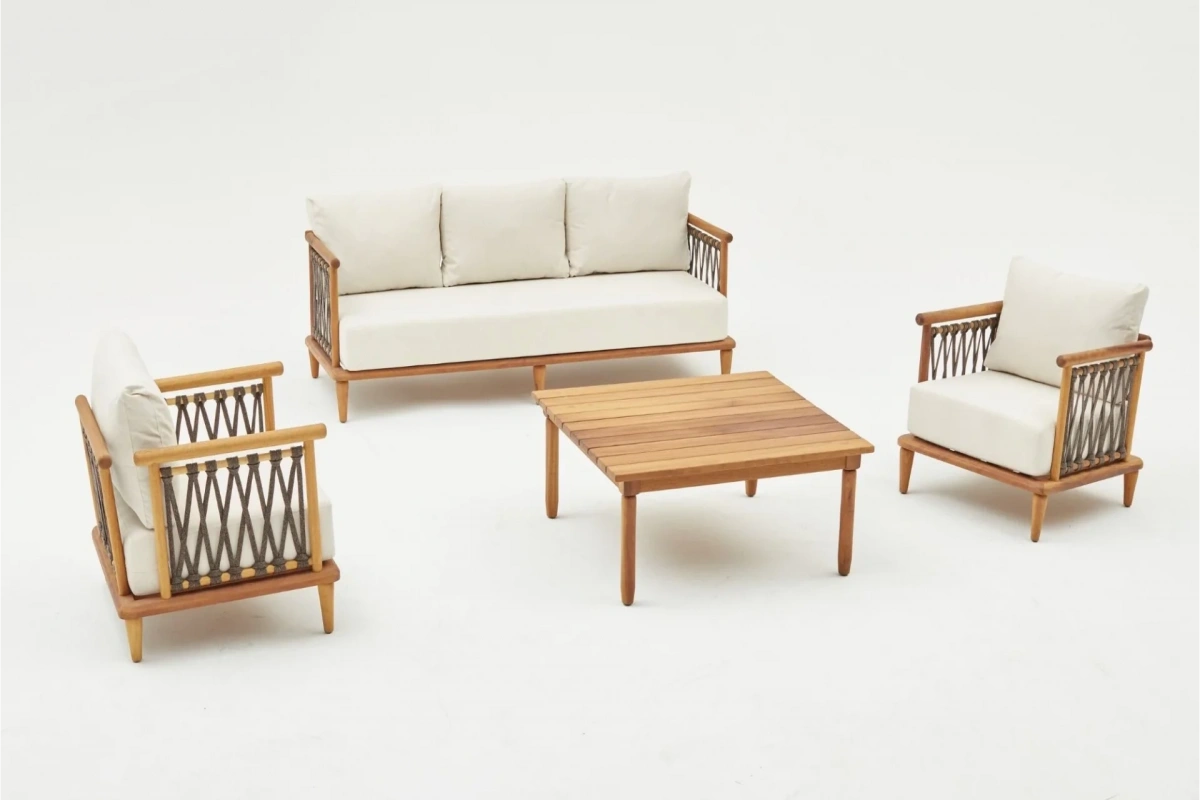 Alaçatı Bahçe ve Balkon Takımı (İroko)