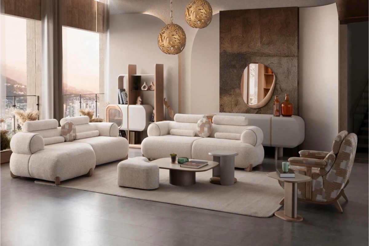 Amalfi Dinlenmeli Koltuk Takımı