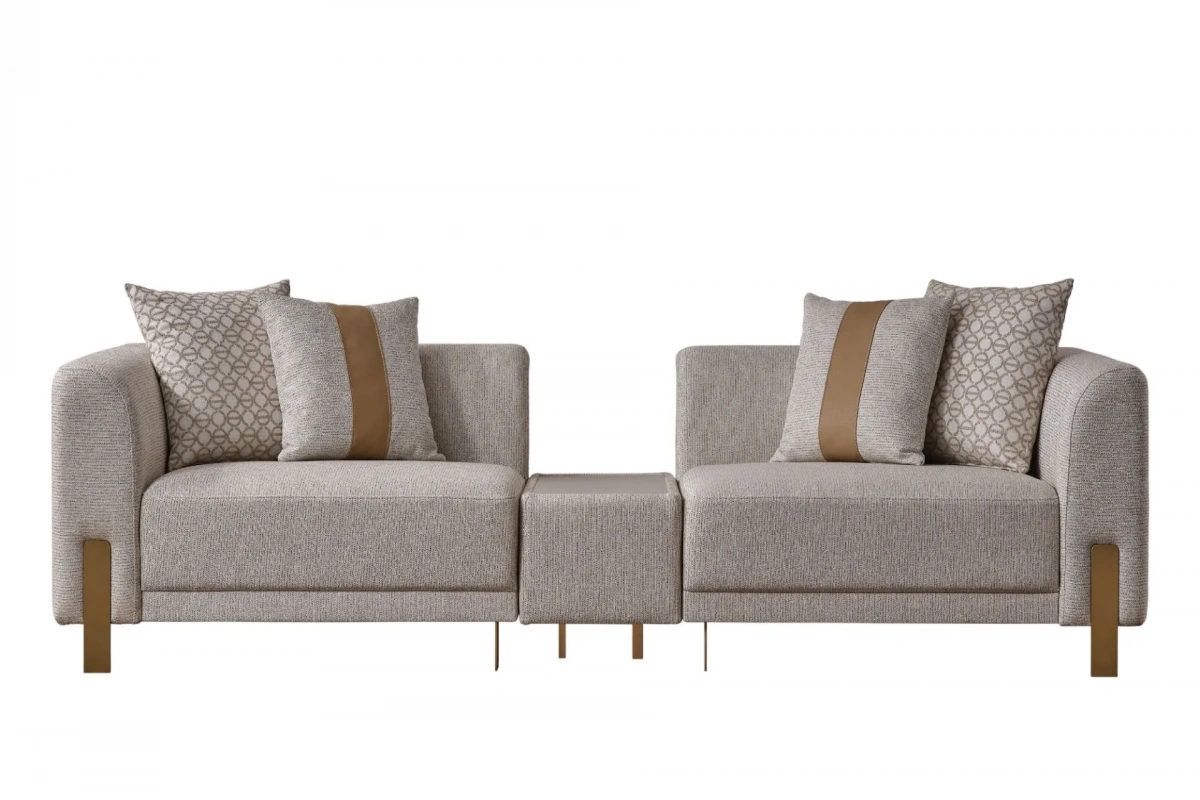 Hermes Sehpalı 3lü Koltuk