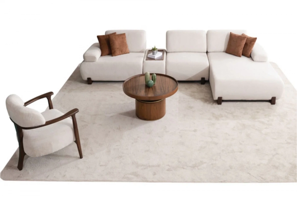 Armani Dinlenmeli Köşe Koltuk Takımı