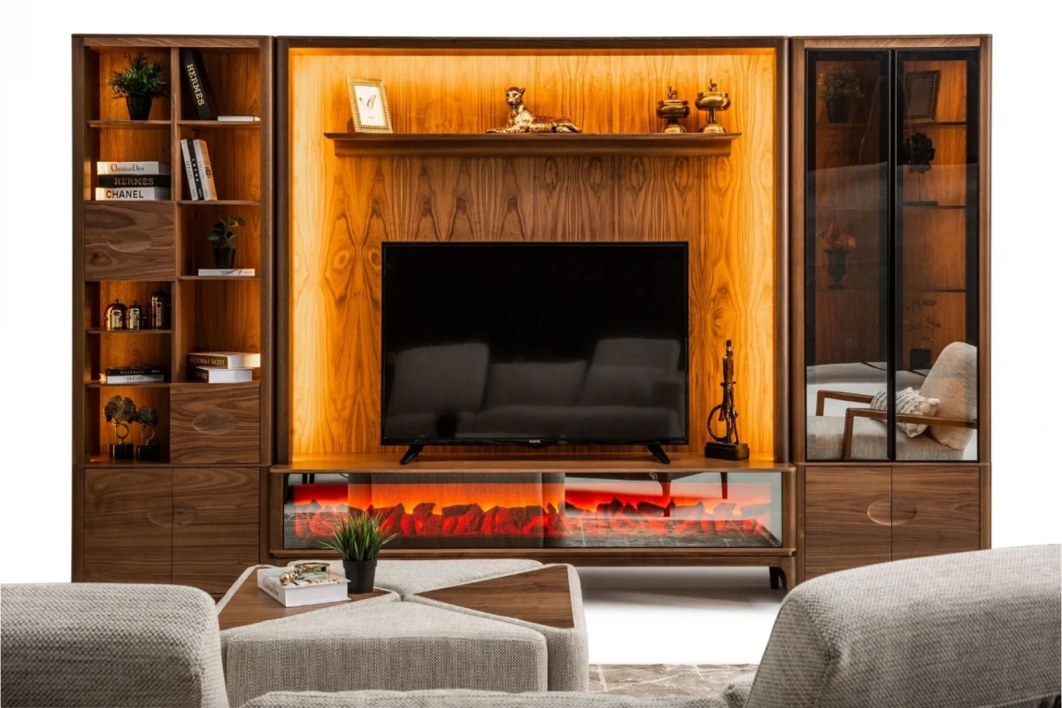 Aston Şömineli Tv Ünitesi