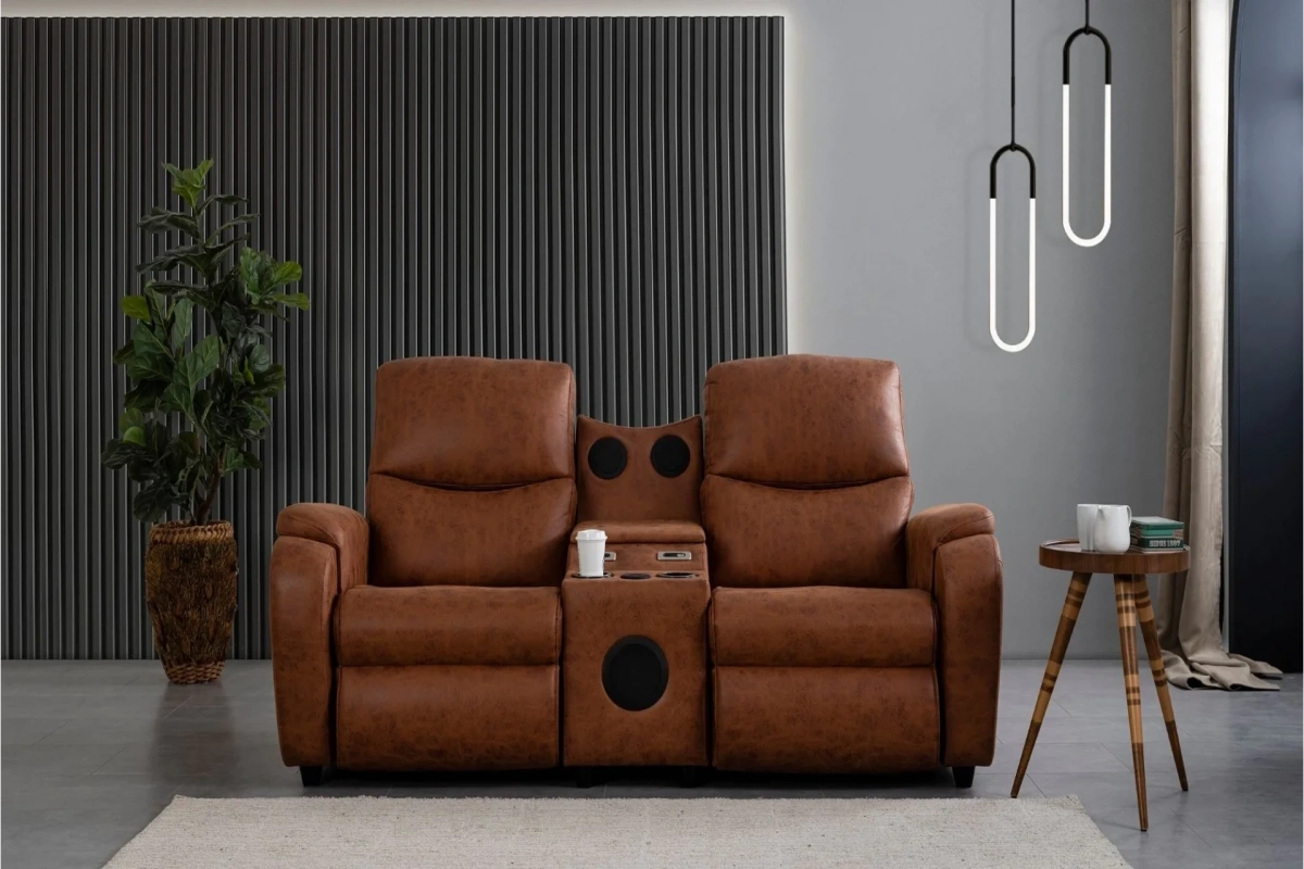 Babil İkili Sinema Koltuğu (Müzik Sistemli)