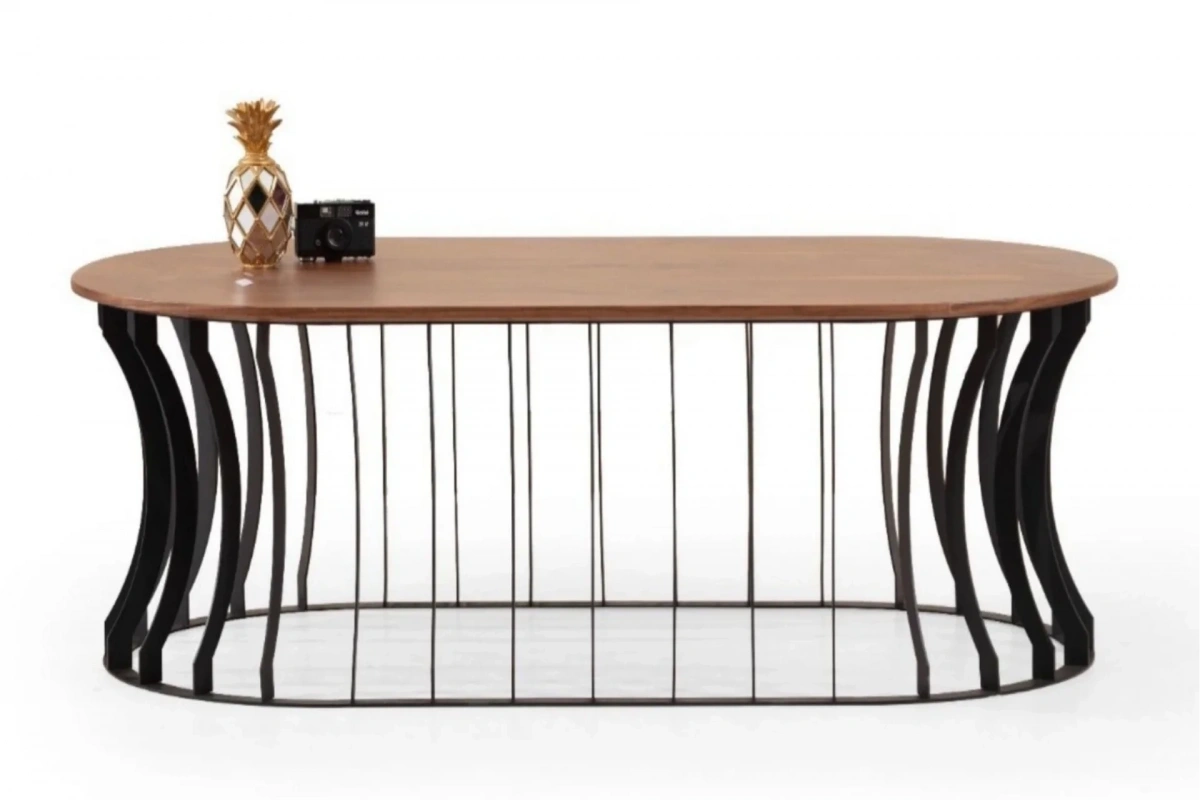 Carmen Orta Sehpa (Siyah)