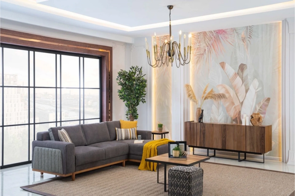 Cassa Dinlenmeli Köşe Koltuk Takımı