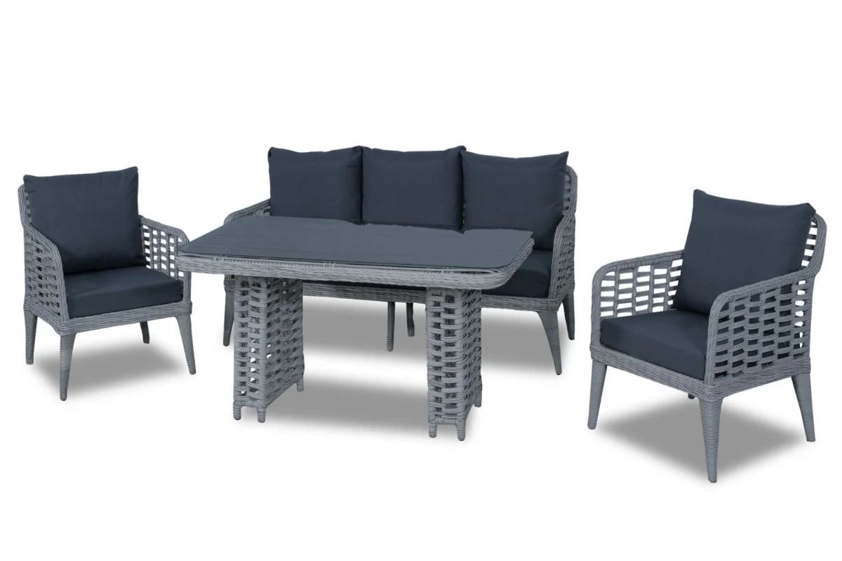 Castello Bahçe ve Balkon Takımı (Antrasit)