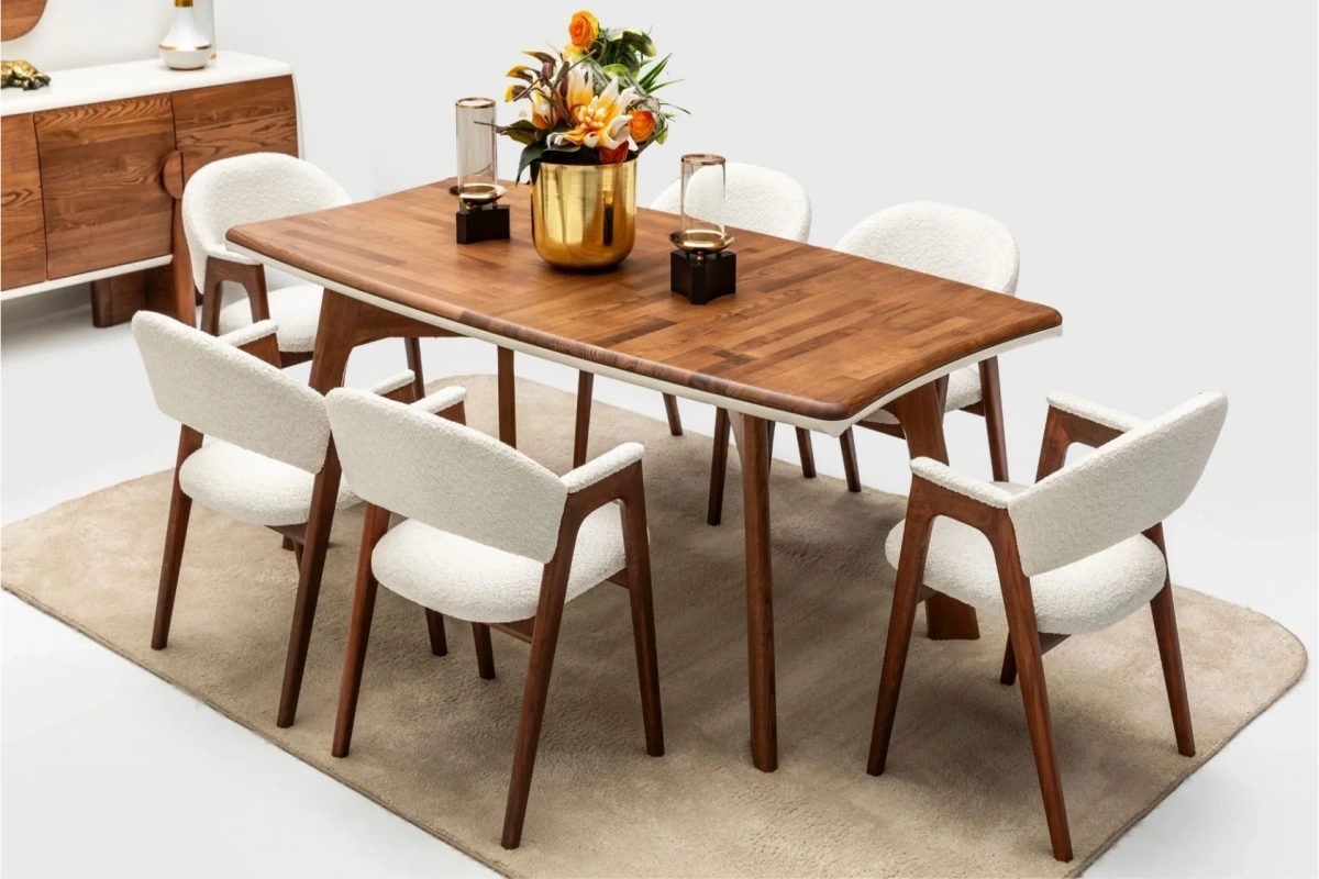 Corvette Yemek Masası Takımı