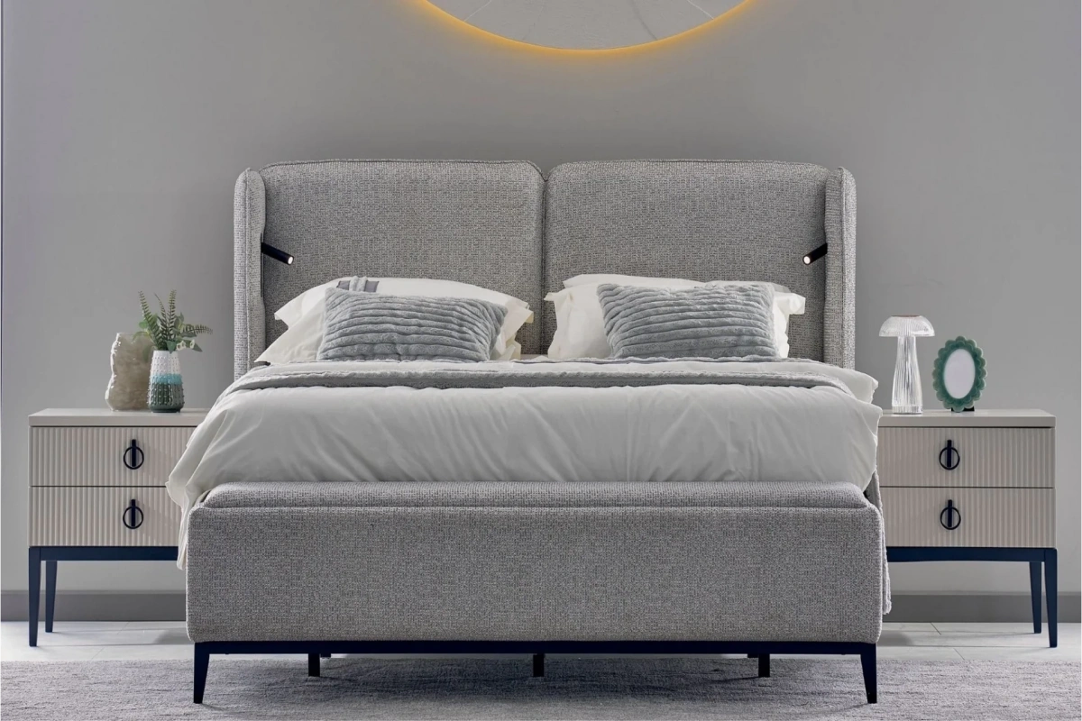 Defne Pemium Bençli Bazalı Karyola (160x200)