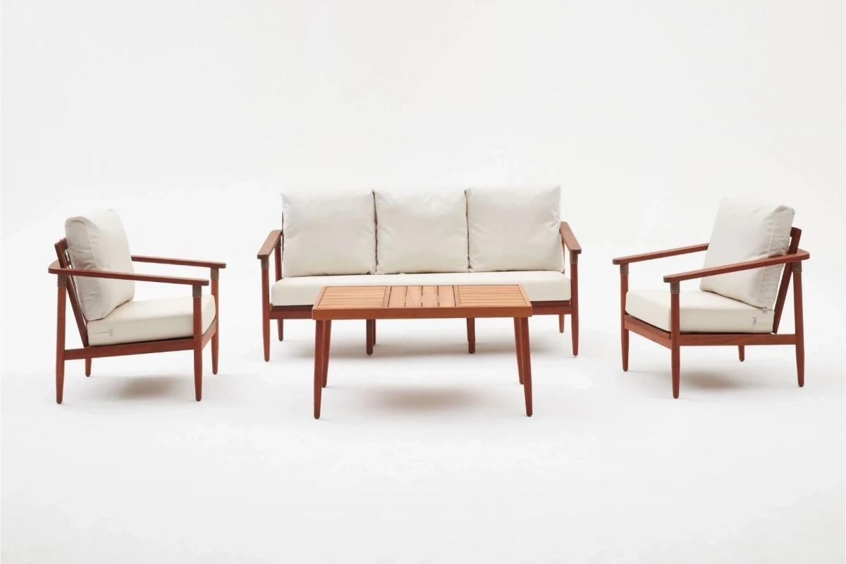 Fethiye Bahçe ve Balkon Takımı (İroko)