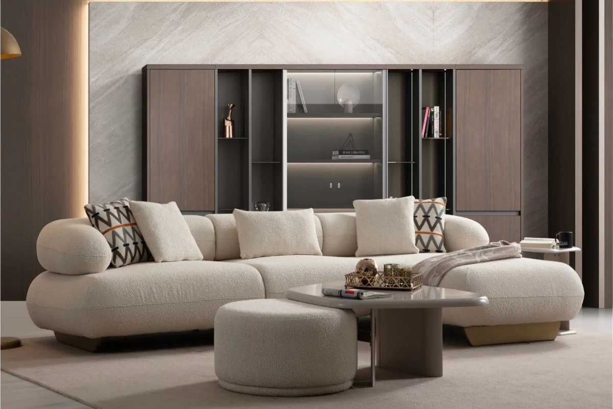 Glamour Köşe Koltuk Takımı (Medium)