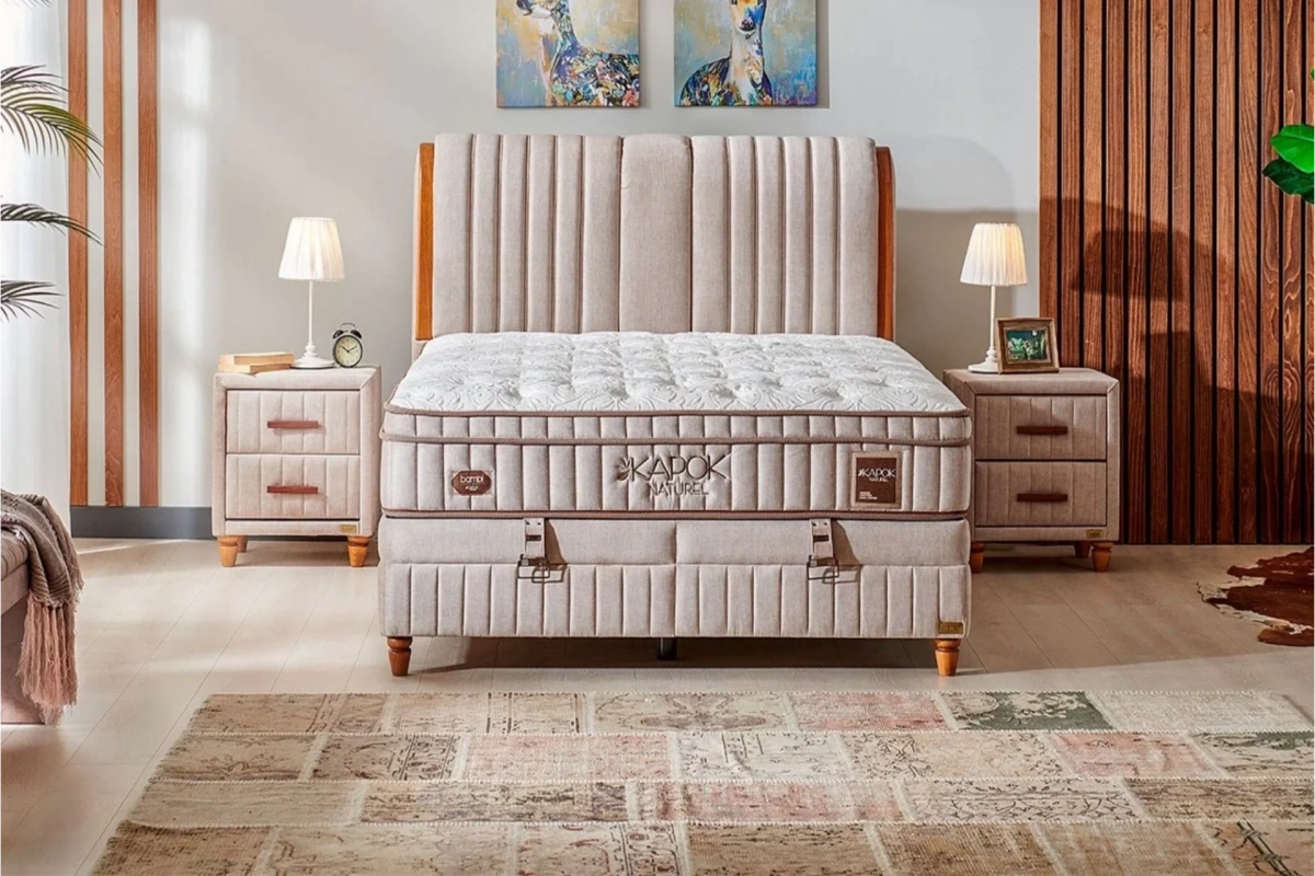 Kapok Naturel Başlık (90 cm)