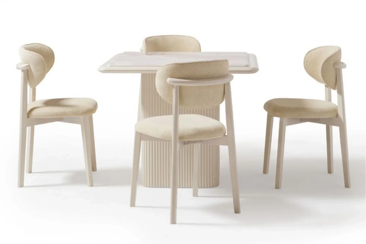 Lilya Kare Mutfak Masası Takımı-2