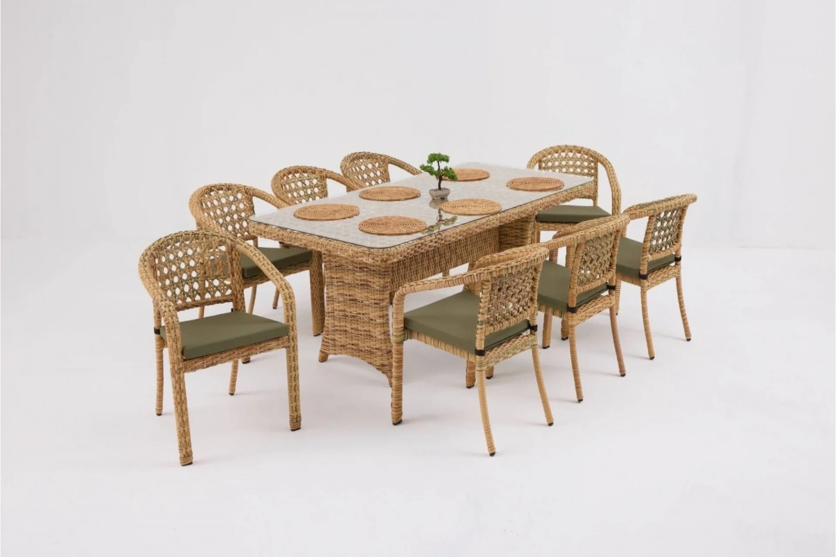 Lima Lizbon Bahçe ve Balkon Masa Seti (Elvan)