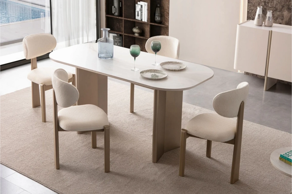 Lusso Yemek Masası Takımı