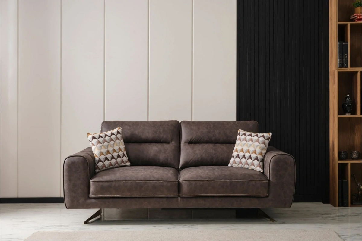 Magnora Kahve 3lü Koltuk