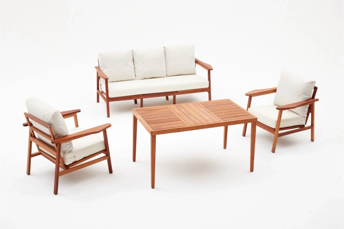 Marmaris Bahçe ve Balkon Takımı (İroko)