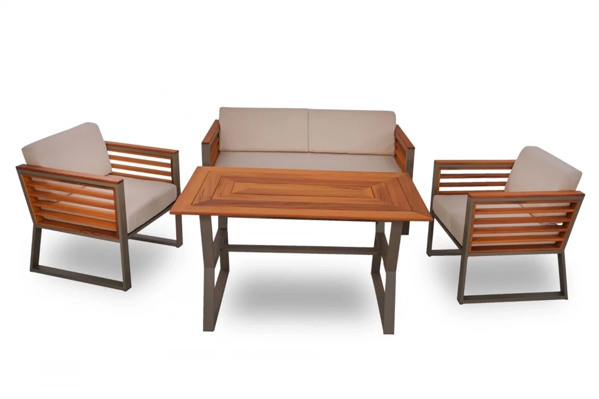 Maywood İroko Bahçe ve Balkon Takımı (Capy)