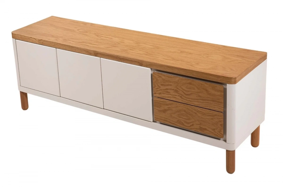 Milan Meşe Krem Tv Sehpası