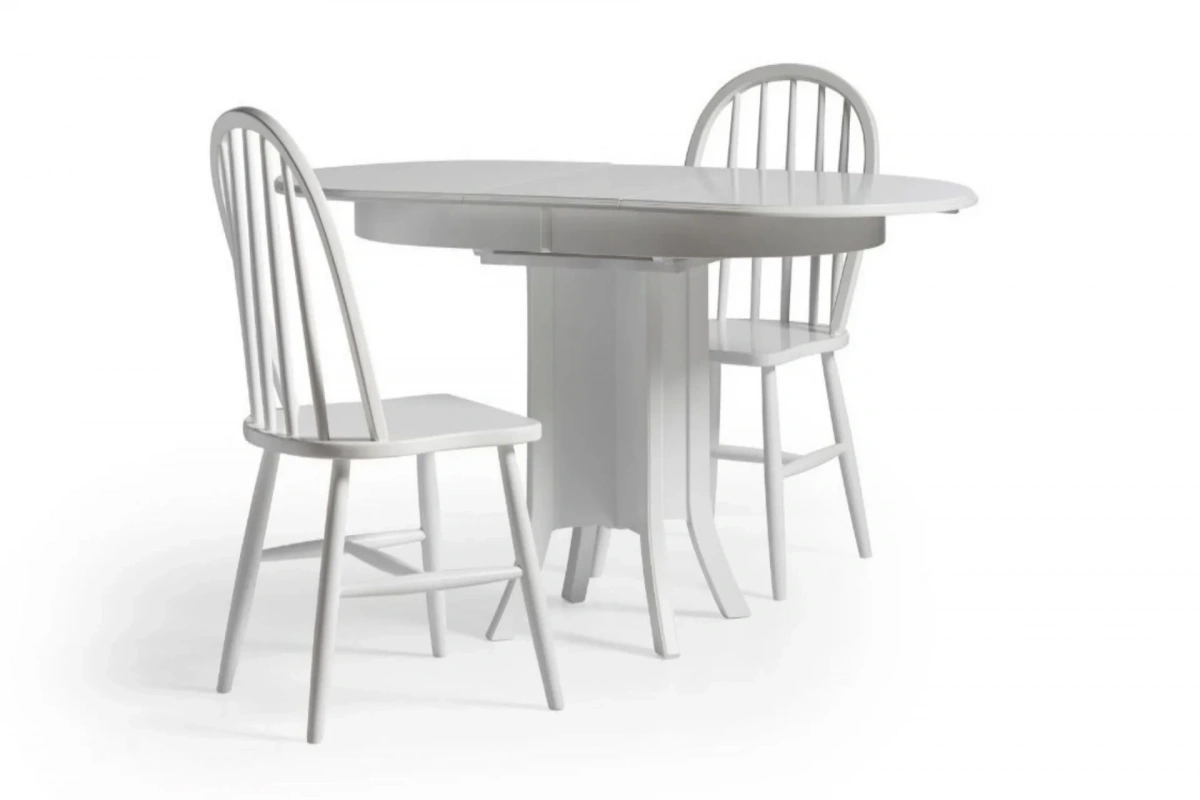 Mini Beyaz Mutfak Masası Takımı-1