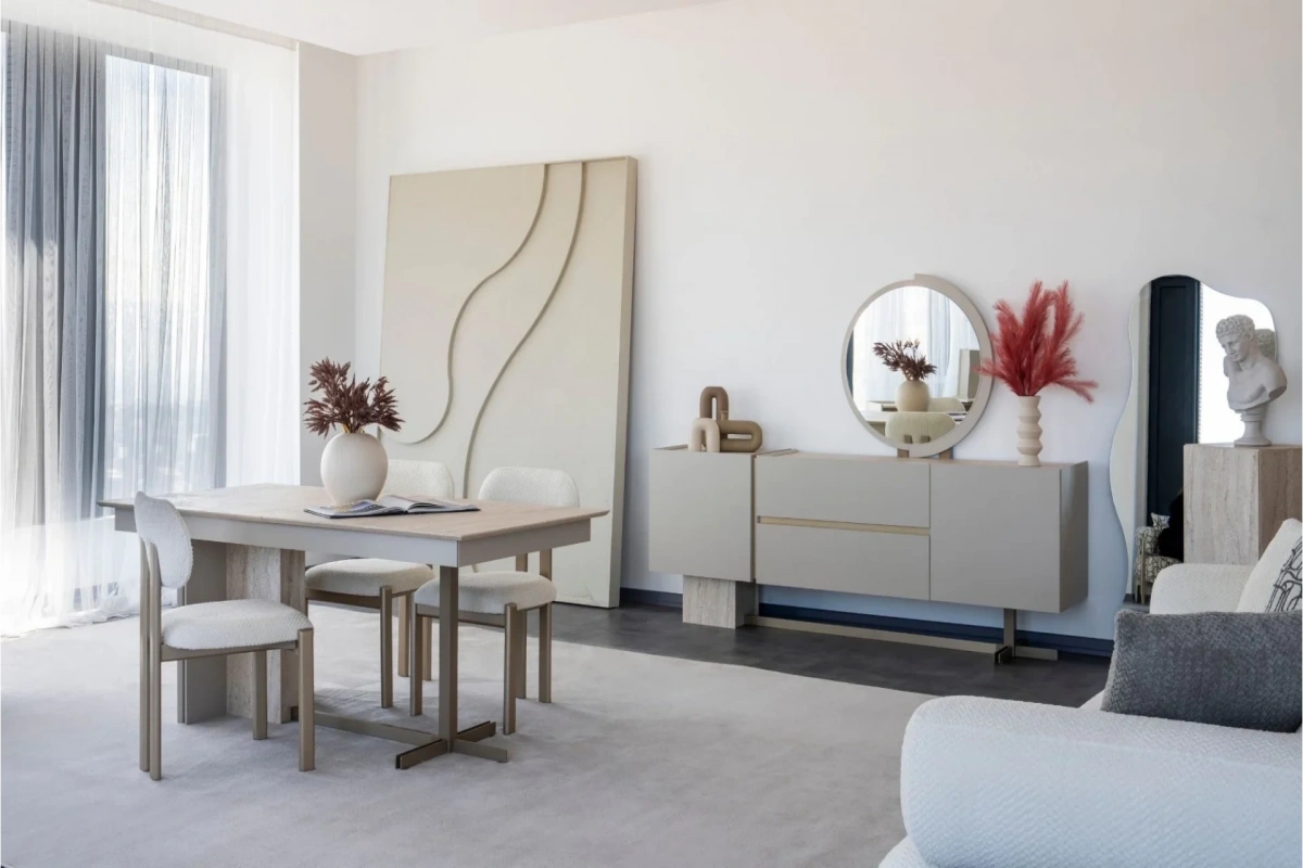 Mocha Yemek Odası Takımı