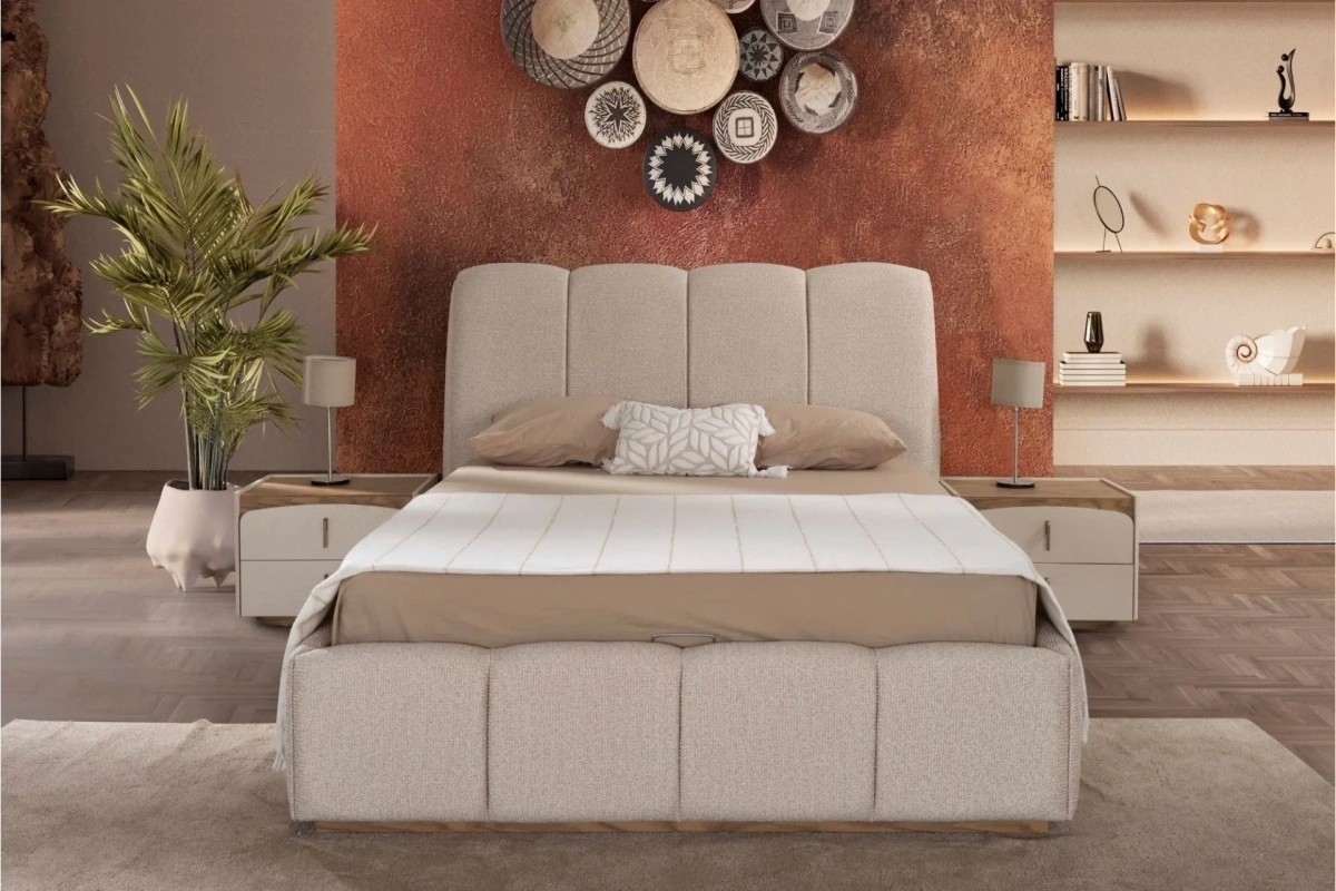 Netra Bazalı Karyola (160x200)