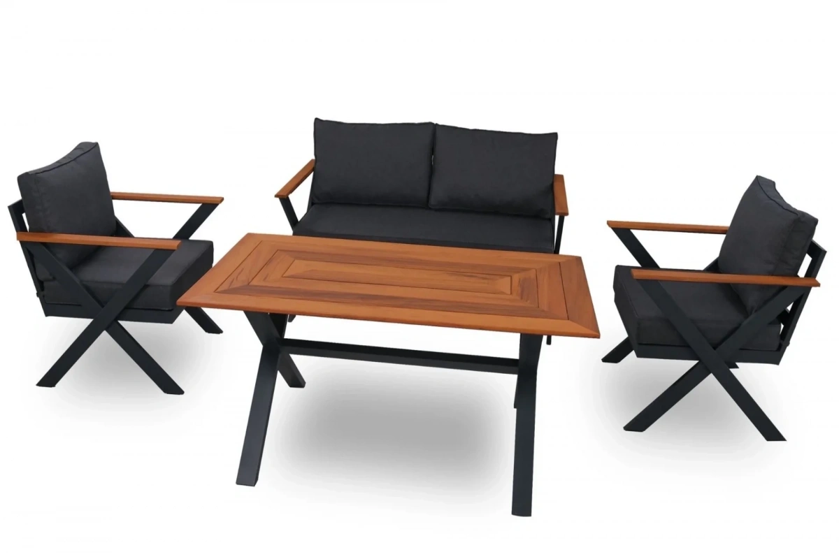 New York Mini İroko Bahçe ve Balkon Takımı