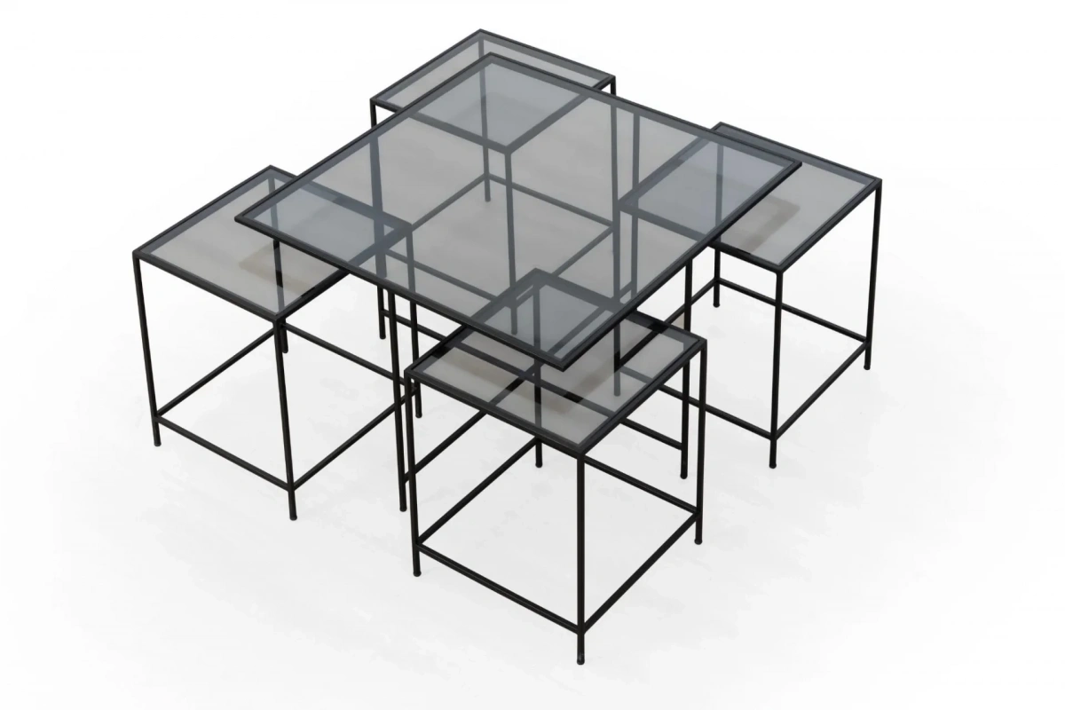 Oscar Siyah Orta Sehpa