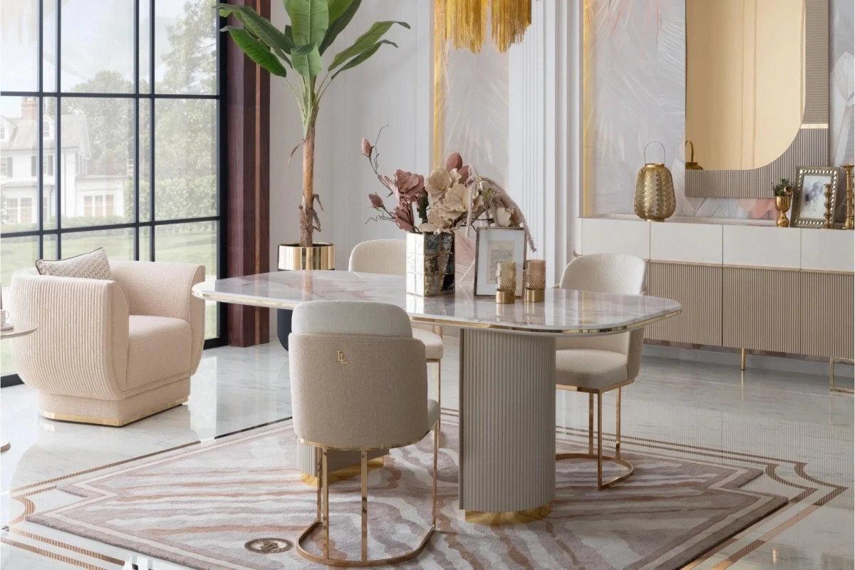 Oscar Yemek Masası Takımı