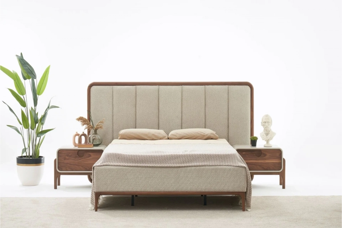 Oslo Bazalı Karyola (180x200)