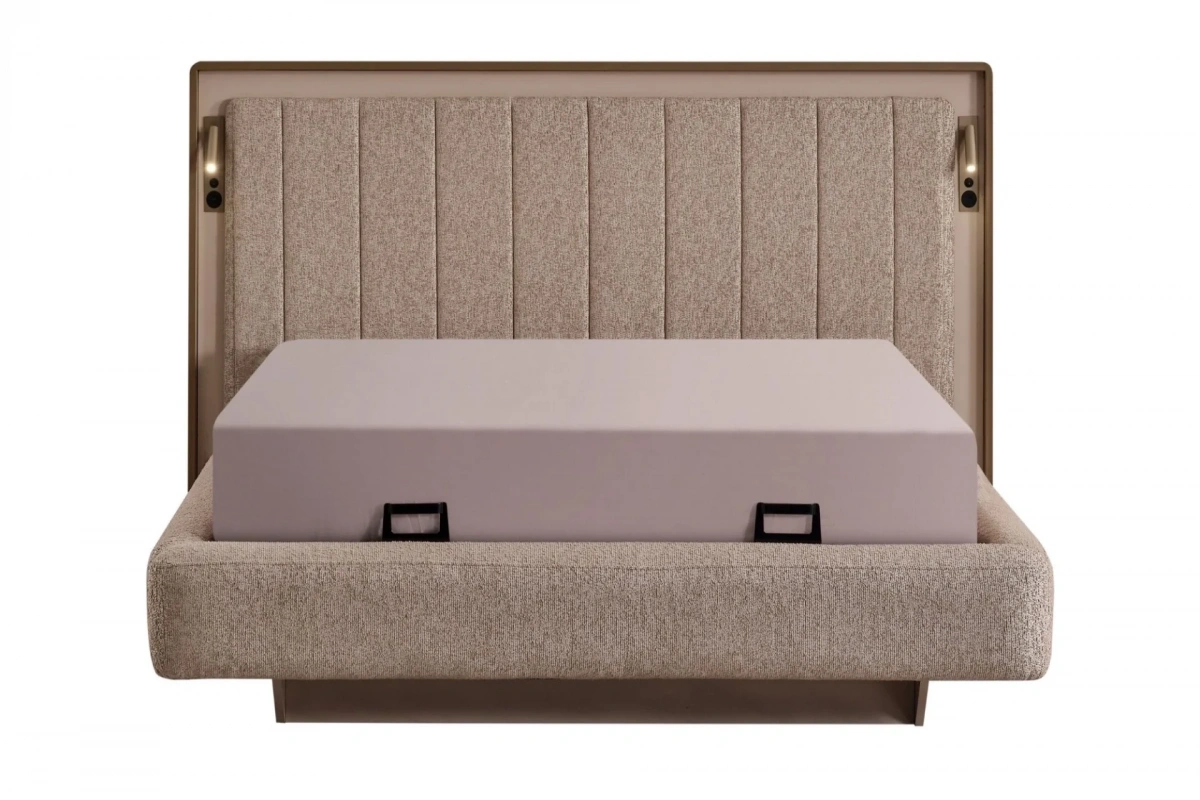 Oslo Luxury Bazalı Karyola (160x200)