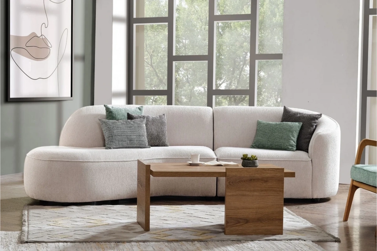 Pafu Dinlenmeli Köşe Koltuk Takımı