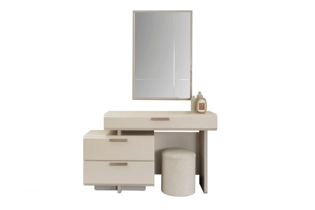 Pastel Şifonyer ve Ayna