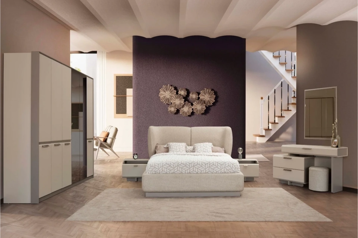 Pastel Yatak Odası Takımı