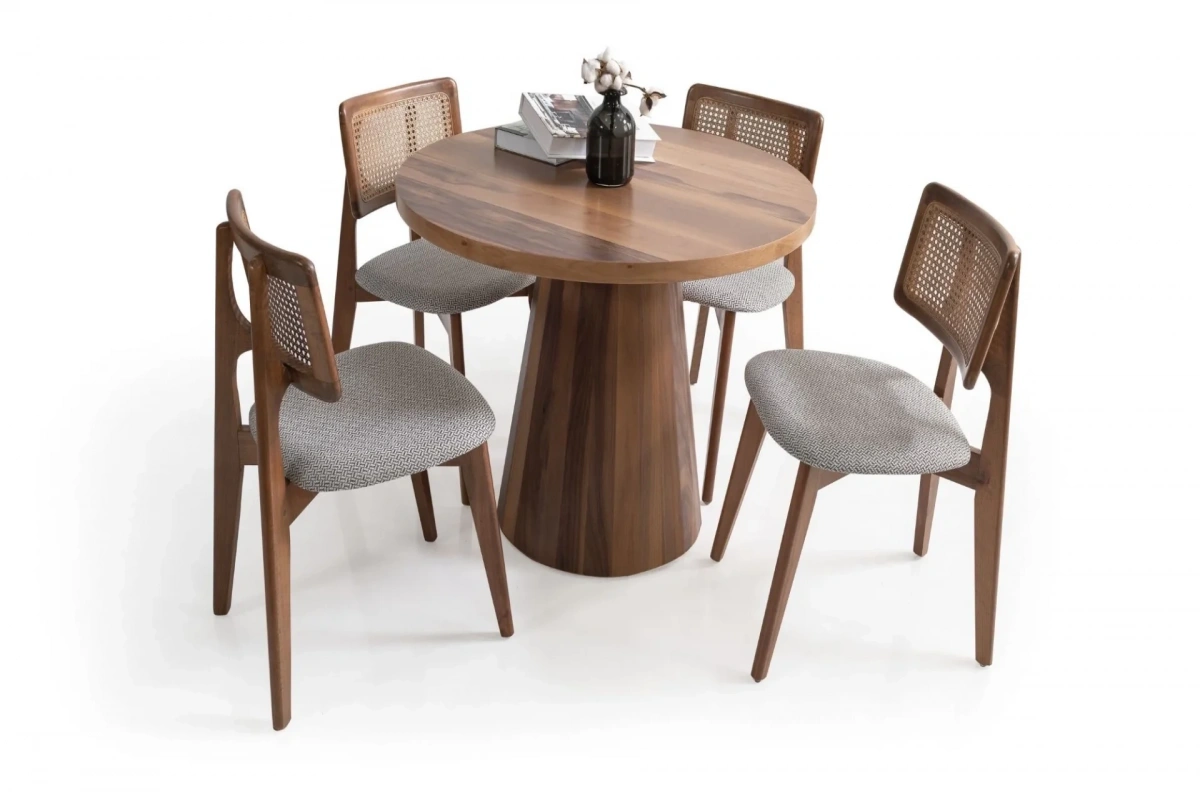 Petra Mutfak Masası Takımı (Ceviz)