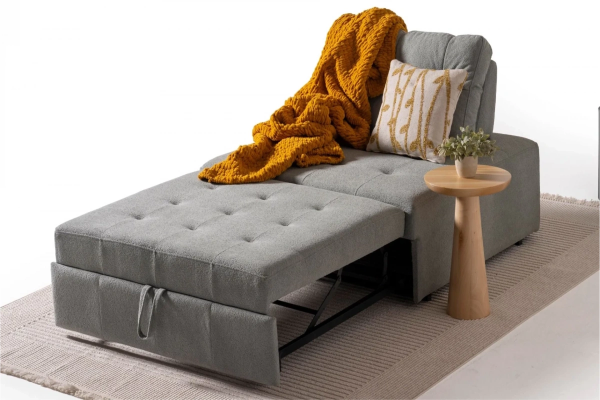 Rest Açılır Yataklı Tekli Su Yeşili Koltuk