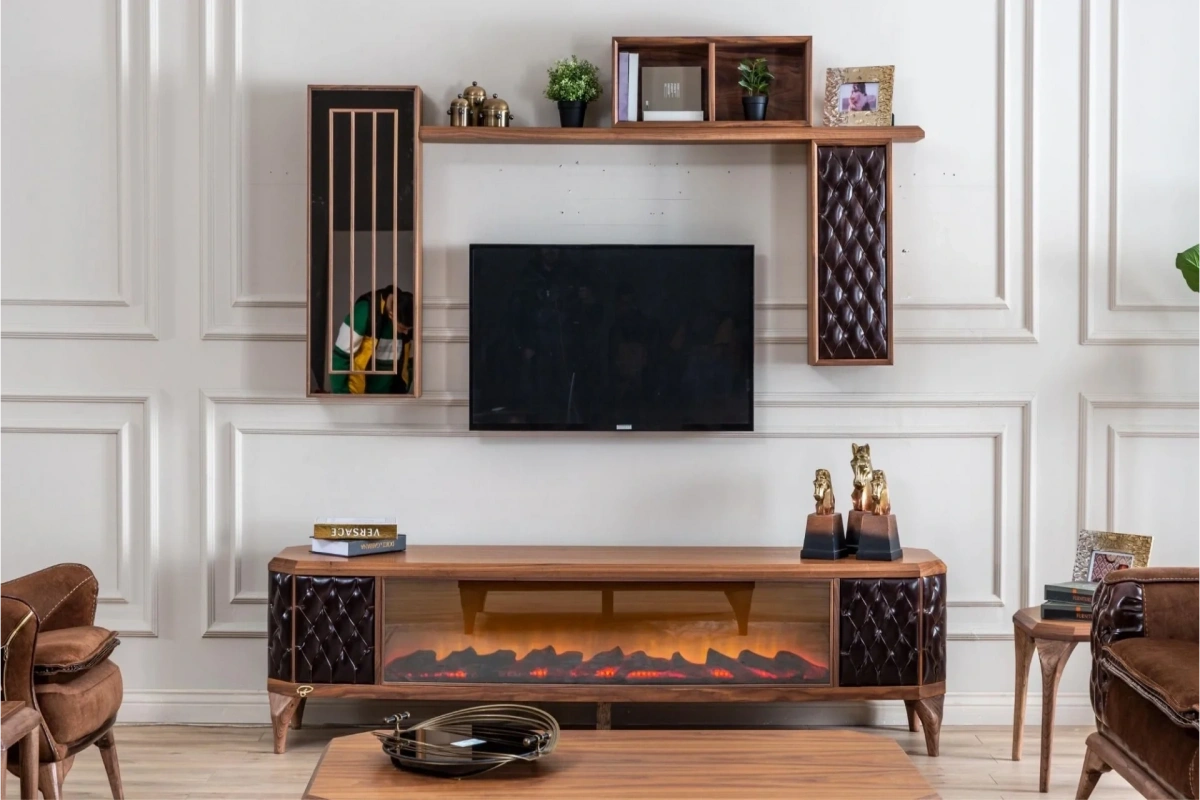 Seren Şömineli Tv Ünitesi