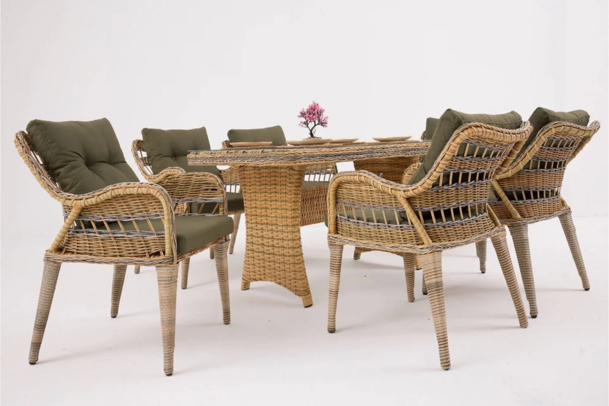 Seul Berlin Bahçe ve Balkon Masa Seti (Elvan)