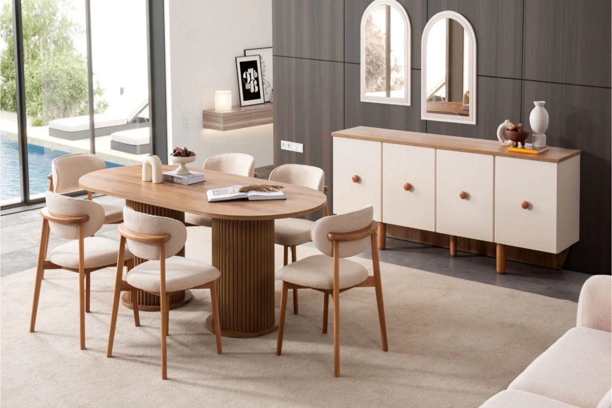 Soft Yemek Odası Takımı