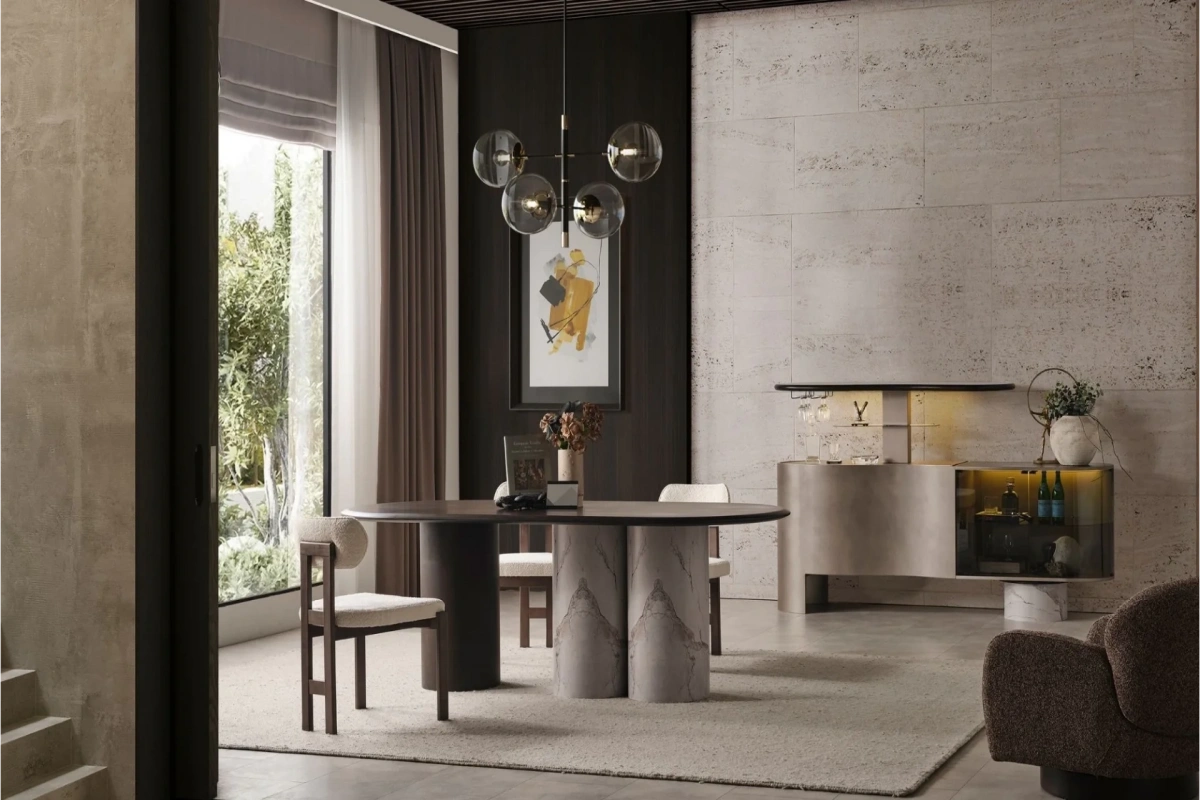 Tesla Yemek Odası Takımı