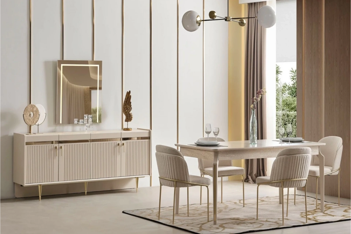 Tesla Yemek Odası Takımı