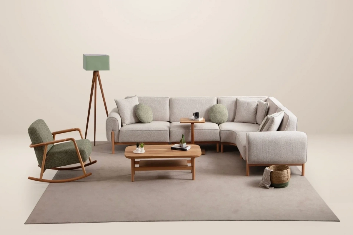 Toffi Köşe Koltuk Takımı (Medium)