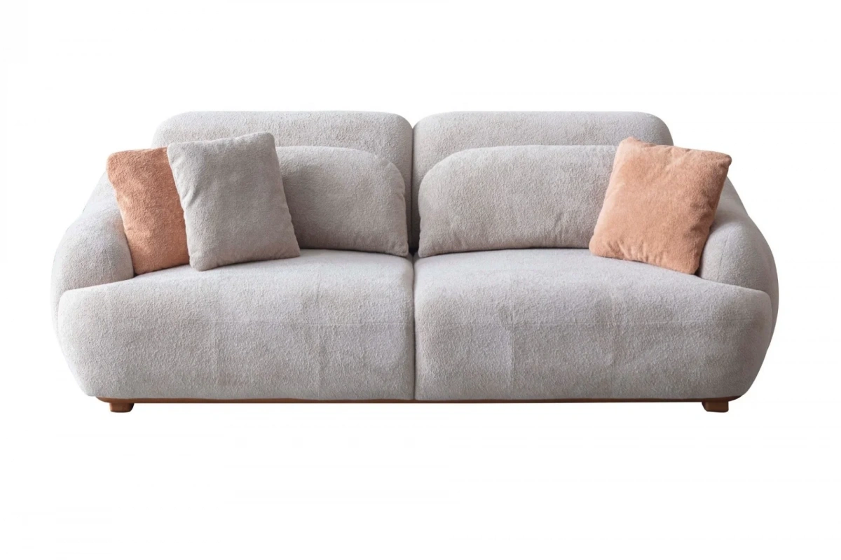 Venedik Açık Kahve 3lü Koltuk