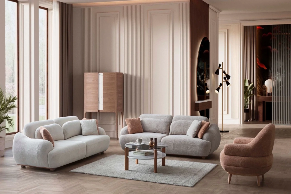 Venedik Somon Koltuk Takımı