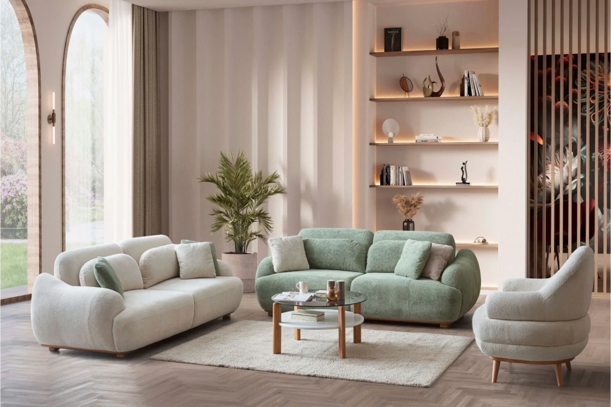 Venedik Yeşil Koltuk Takımı