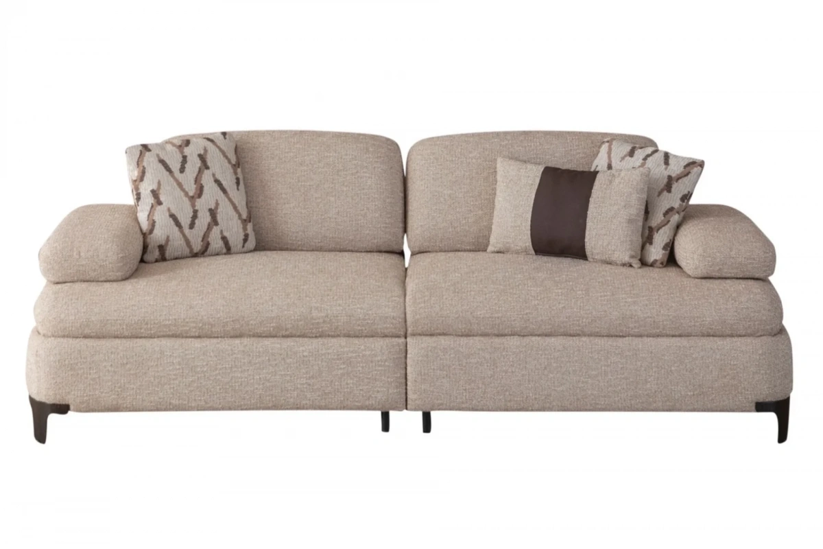 Vienna Krem 3lü Koltuk